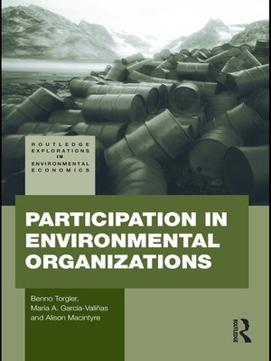 cover image of Participation in Environmental Organizations